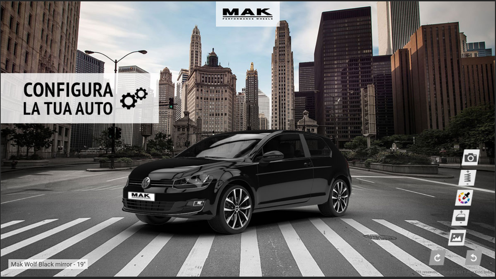 CONFIGURA IL TUO CERCHIO MAK WHEELS